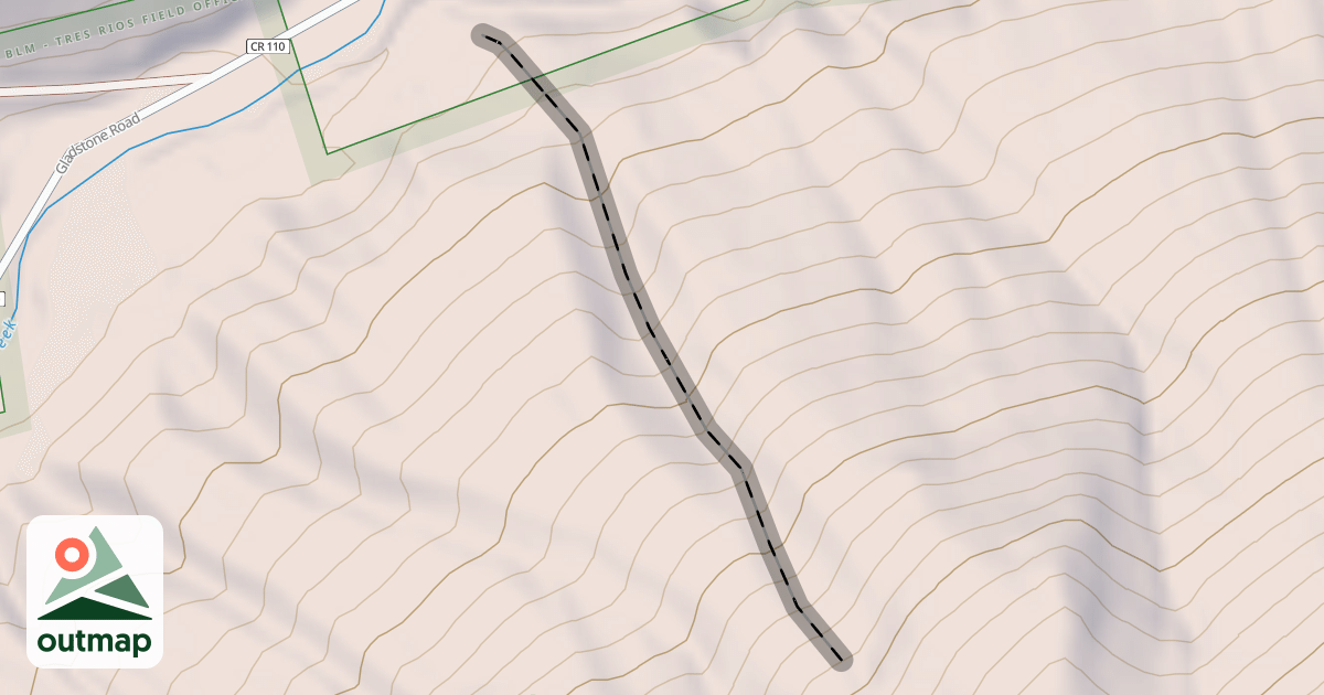 Map of 1/2 Track