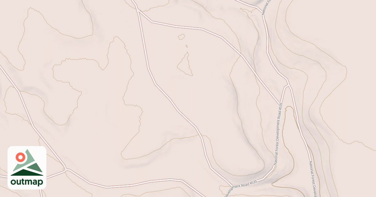 Map of USFS National Forest System Roads {2E42BFE3-7464-4193-BF15-E99694366A1C}