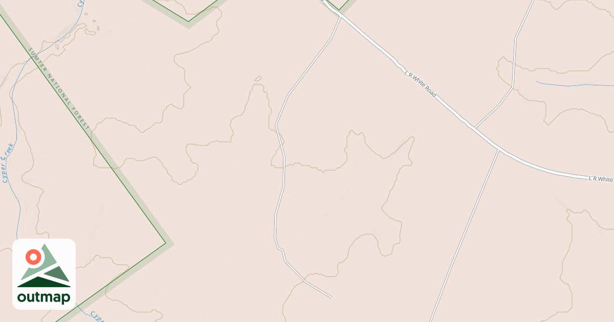 Map of LIBERTY SPRINGS-B