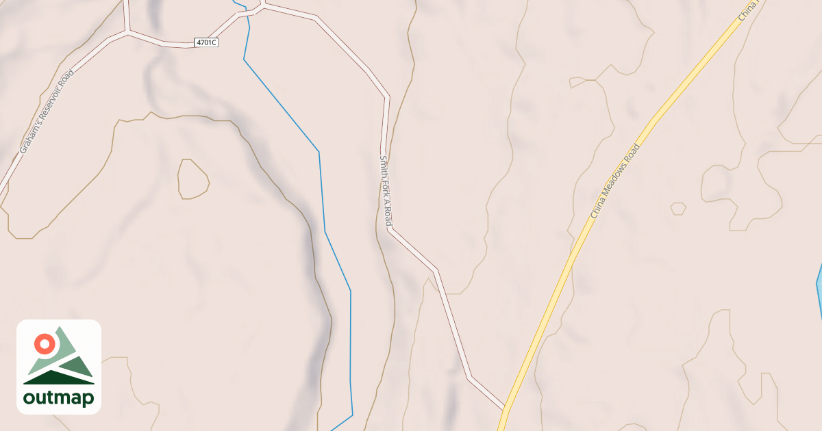 Map of SMITH FORK-A