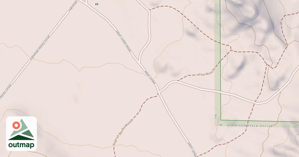 Map of BLM National GTLF Public Motorized Roads 3170d820-343f-45f7-8598-cfd8556e6622