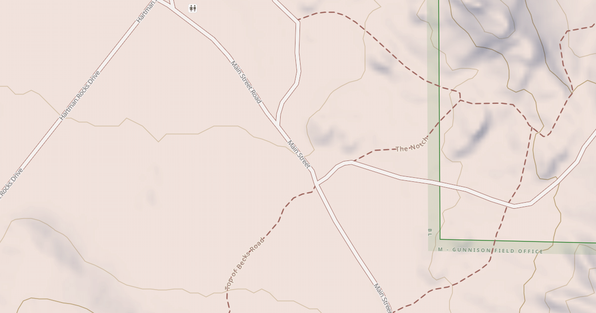 Map preview of BLM National GTLF Public Motorized Roads 3170d820-343f-45f7-8598-cfd8556e6622