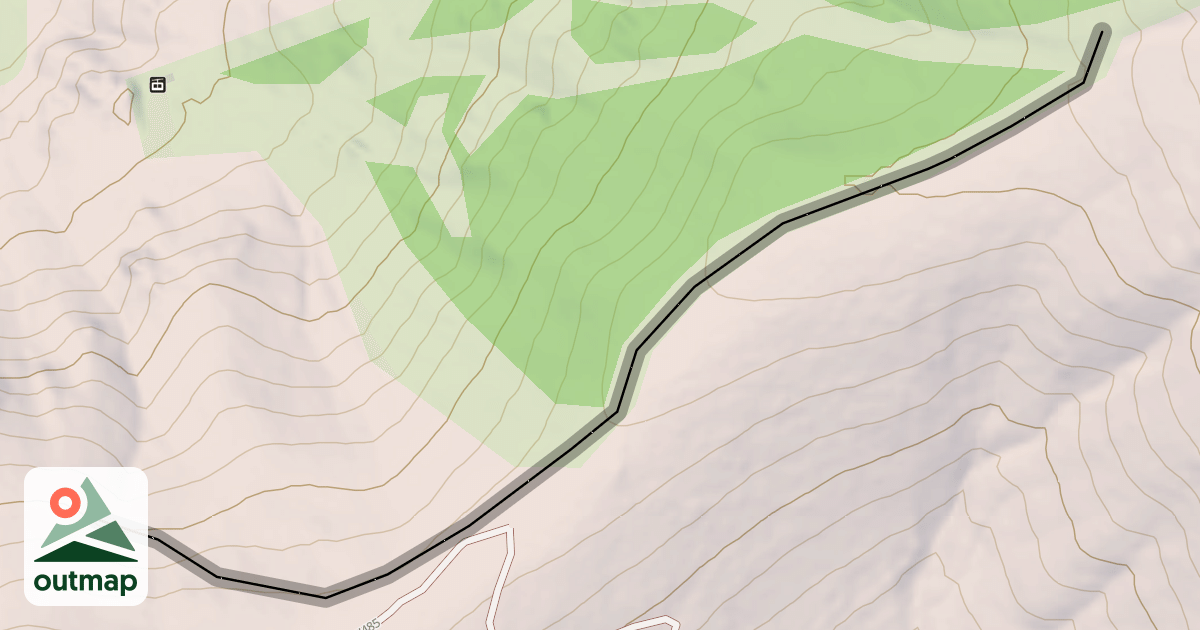Map of Corral Ridge