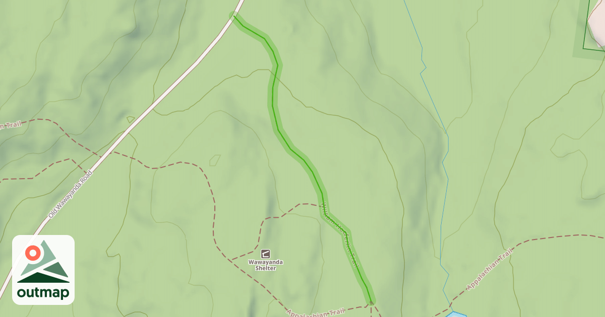 Map of William Hoeferlin Trail