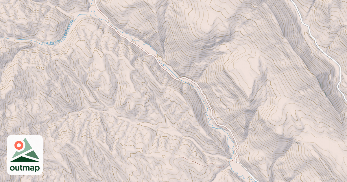 Map of SQUAW CREEK