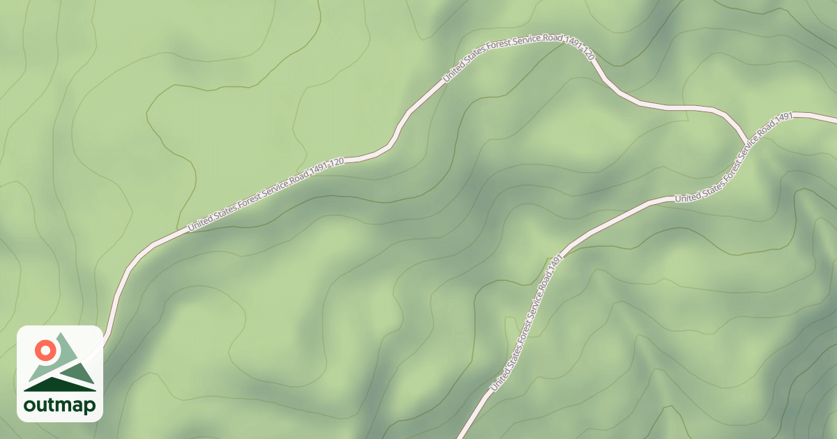 Map of USFS Motor Vehicle Use Map Roads {706156B7-B08D-4DC1-8037-54D4AC300C14}