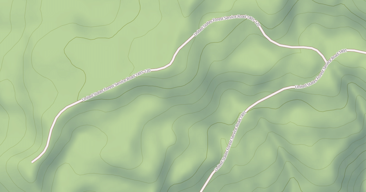 Map preview of USFS Motor Vehicle Use Map Roads {706156B7-B08D-4DC1-8037-54D4AC300C14}