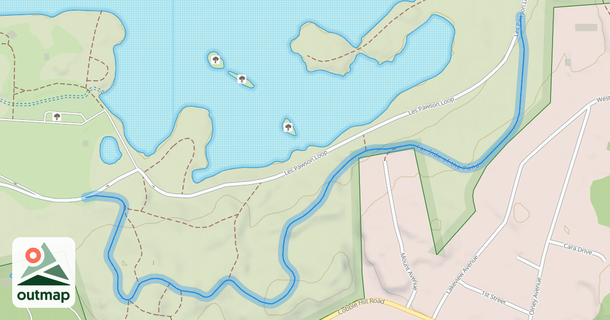 Map of Far Side of the Pond