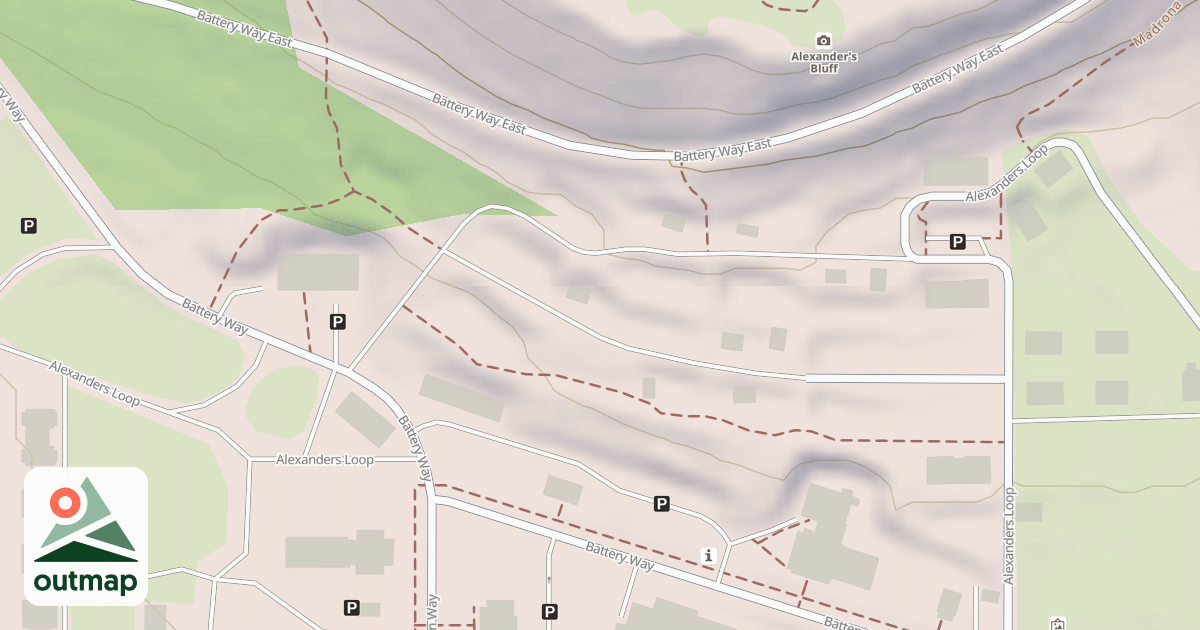 Map of H-5 Trail