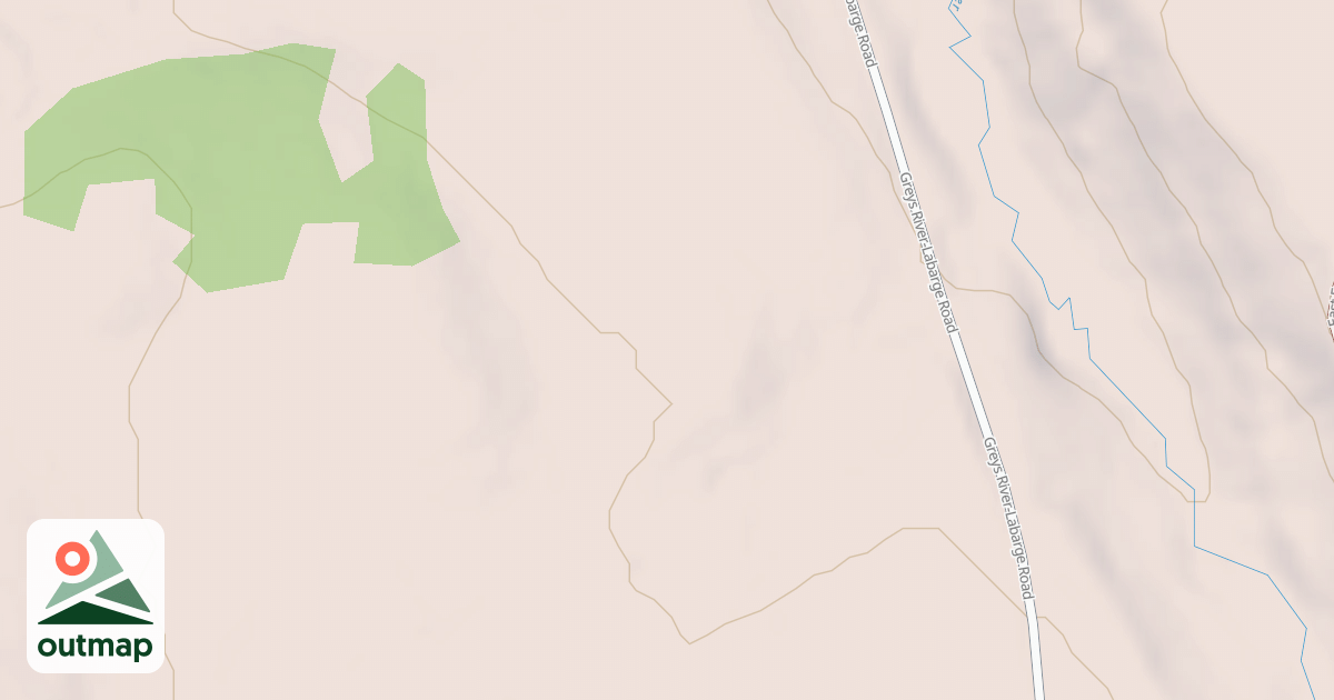 Map of POISON MEADOWS DISPERSED