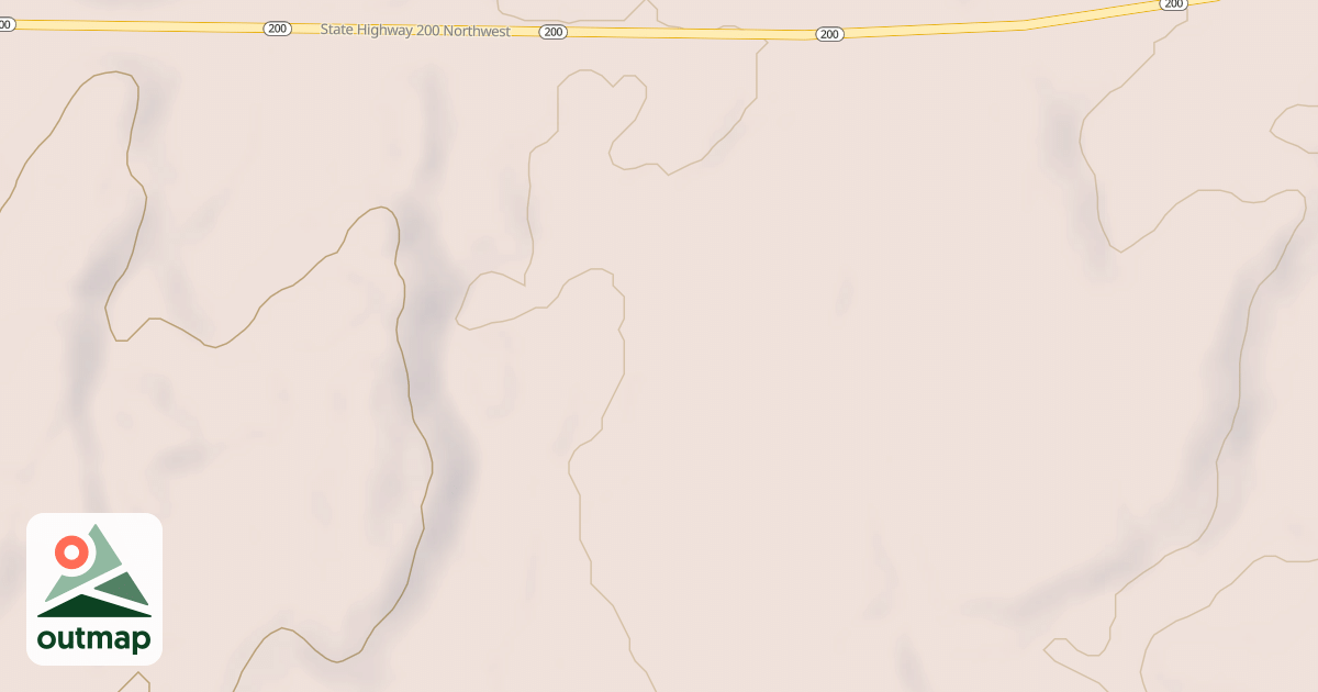 Map of MN 200 SPUR 3780