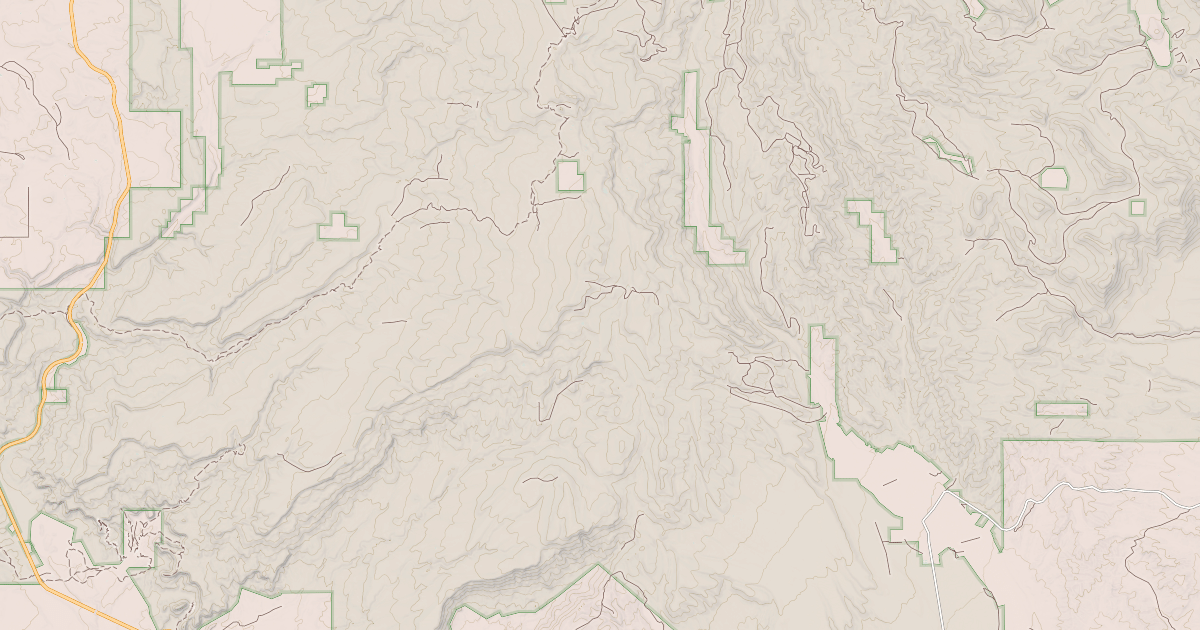 Map preview of PINON MESA