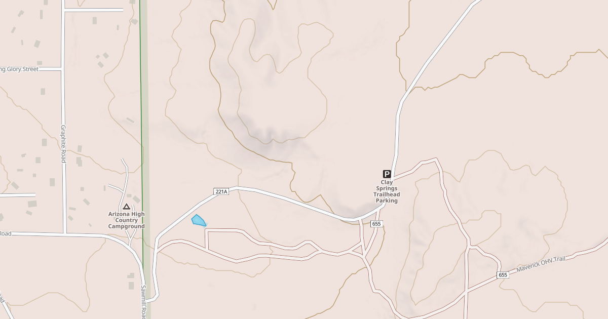 Map preview of USFS National Forest System Roads {98EF5B17-463B-4F86-AA56-567854B2CB44}