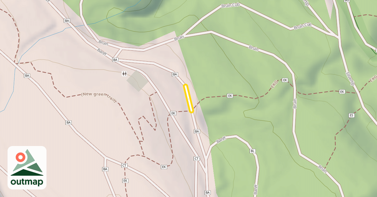 Map of Banff