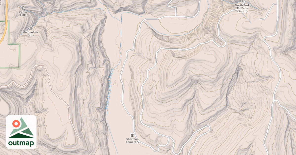 Map of FREEMAN