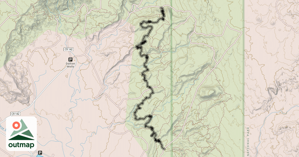 Map of Saltwash Trail