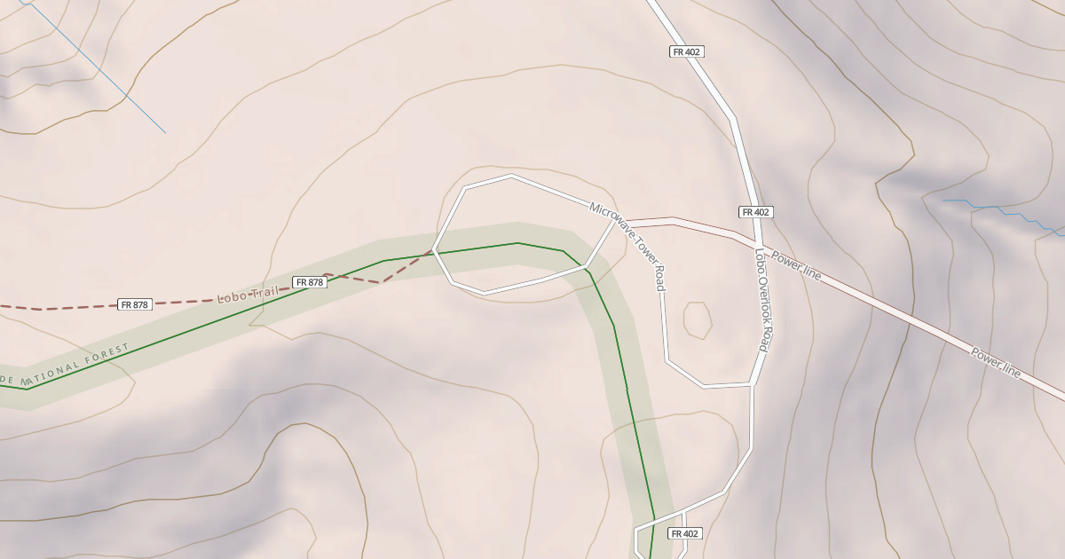 Map preview of MICROWAVE TOWER