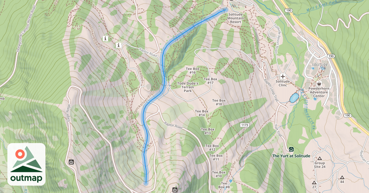 Map of Last Run