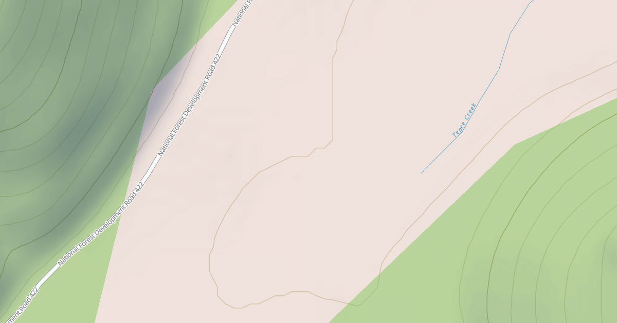 Map preview of HALSEY CREEK