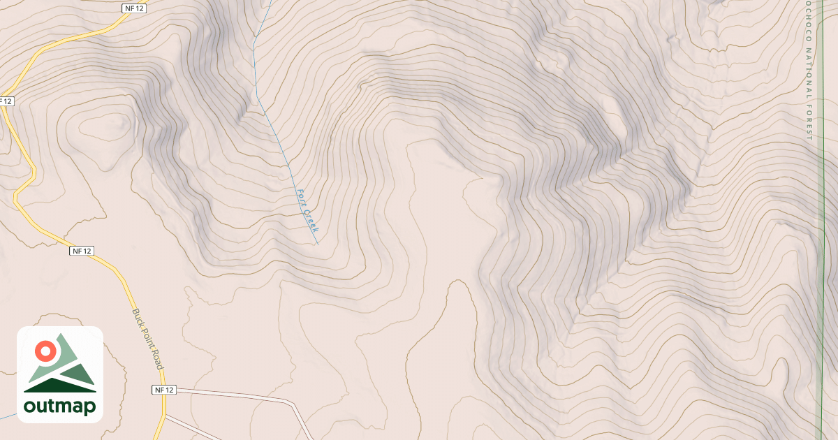 Map of USFS Motor Vehicle Use Map Roads {FABA6262-4D62-40FA-8D90-3320D91AFE79}