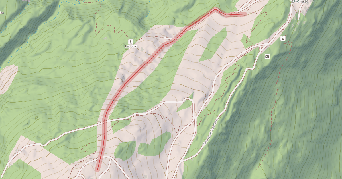 Map preview of Joux