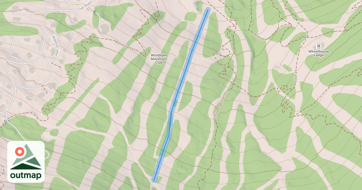 Map of Lower Whirlwind