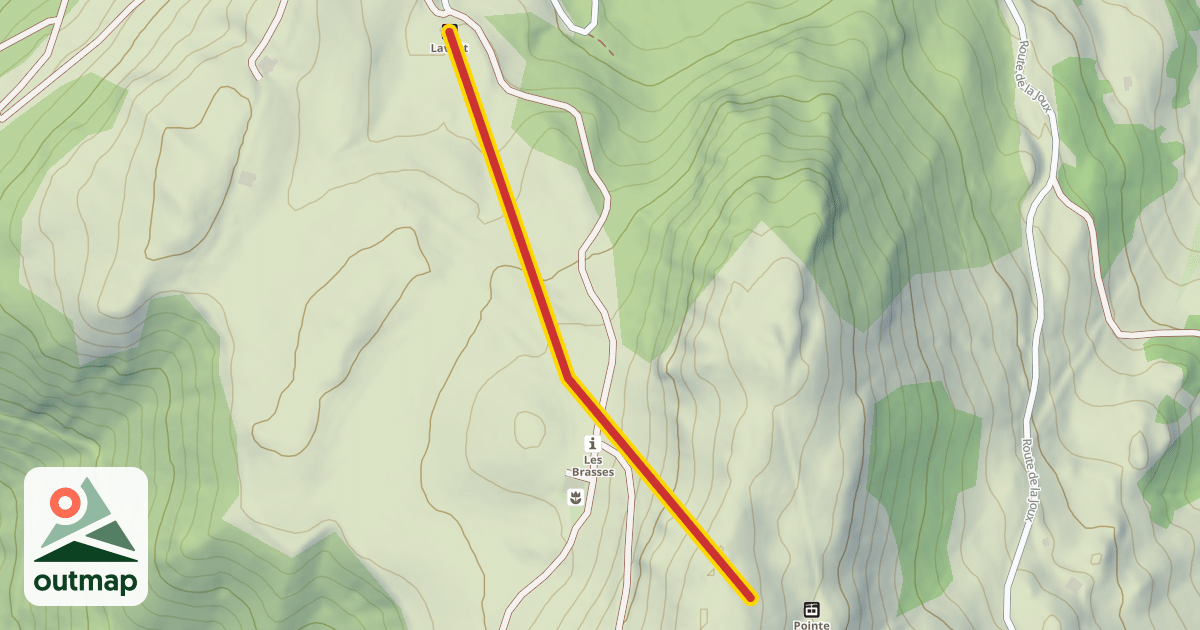 Map of Lavoët