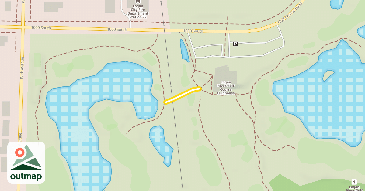 Map of Heritage Park Nordic Track