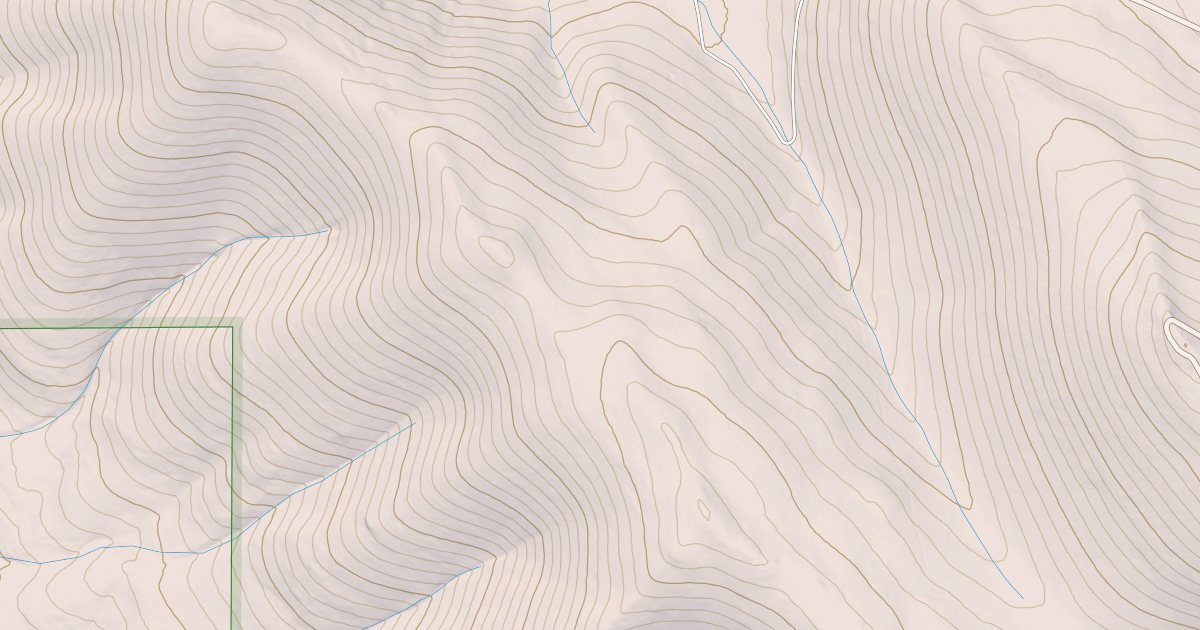 Map preview of FOX FLAT SPUR
