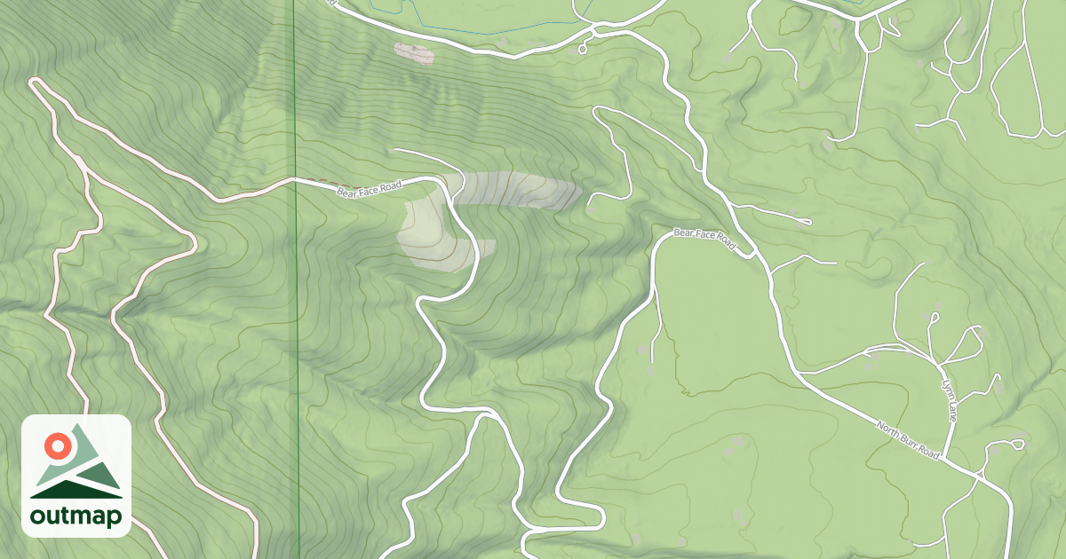 Map of (FDR) BEAR CREEK FACE