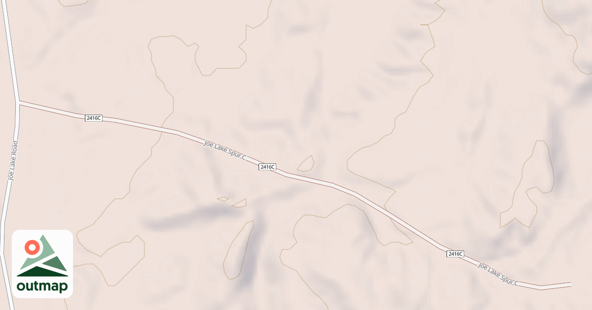 Map of JOE LAKE SPUR C