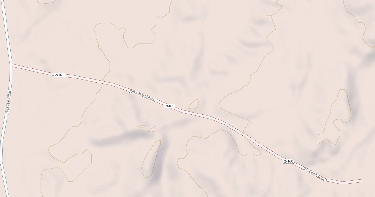 Map preview of JOE LAKE SPUR C