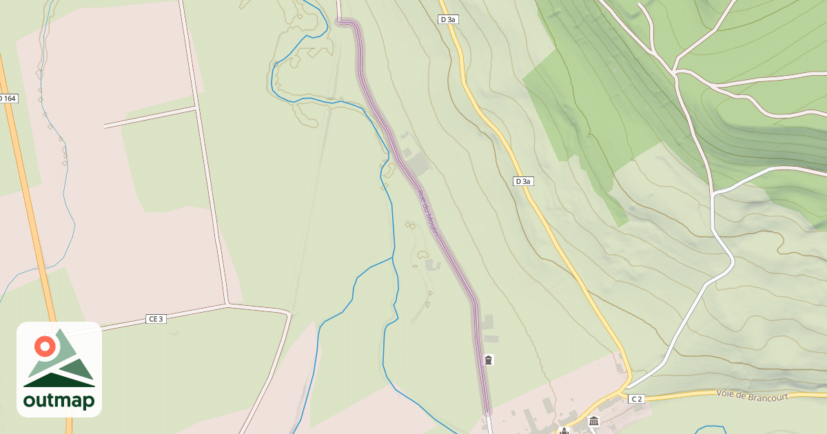 Map of Rue du Moulin