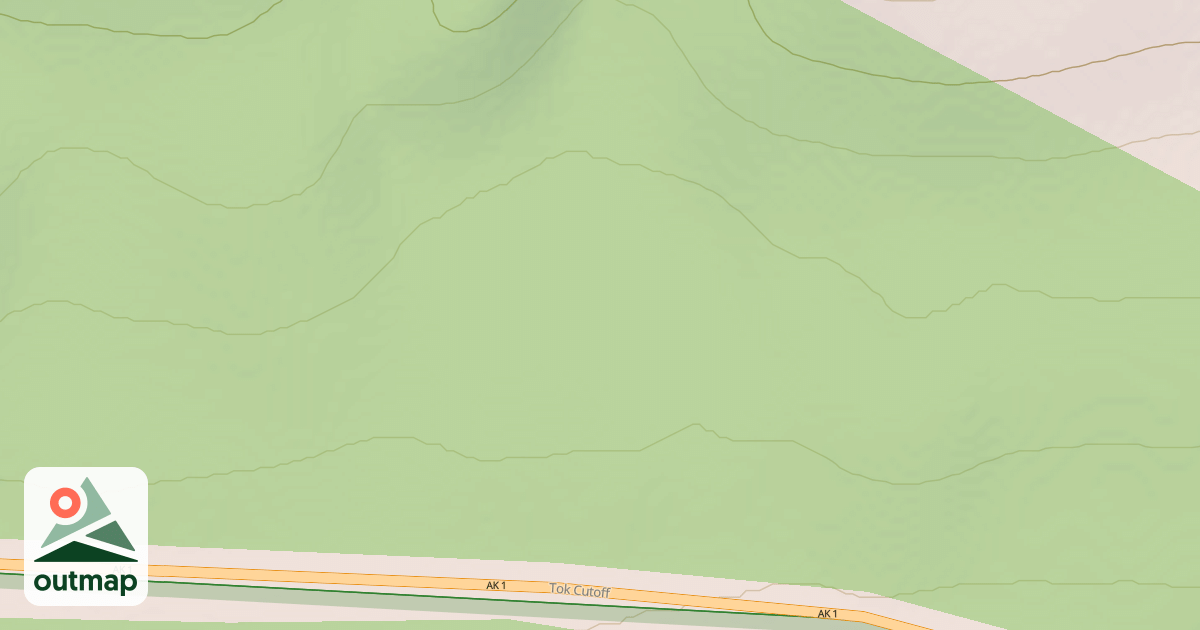 Map of Ahtell Creek