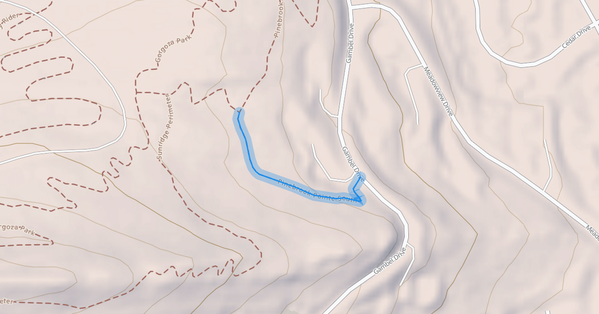 Map preview of Pinebrook Pointe South