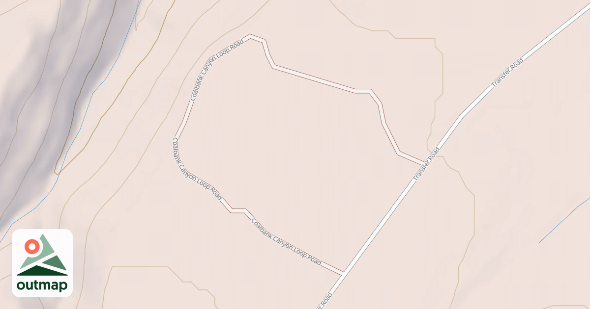 Map of BLM National GTLF Public Motorized Roads 8140cf77-abdf-4010-913f-b5016d815464
