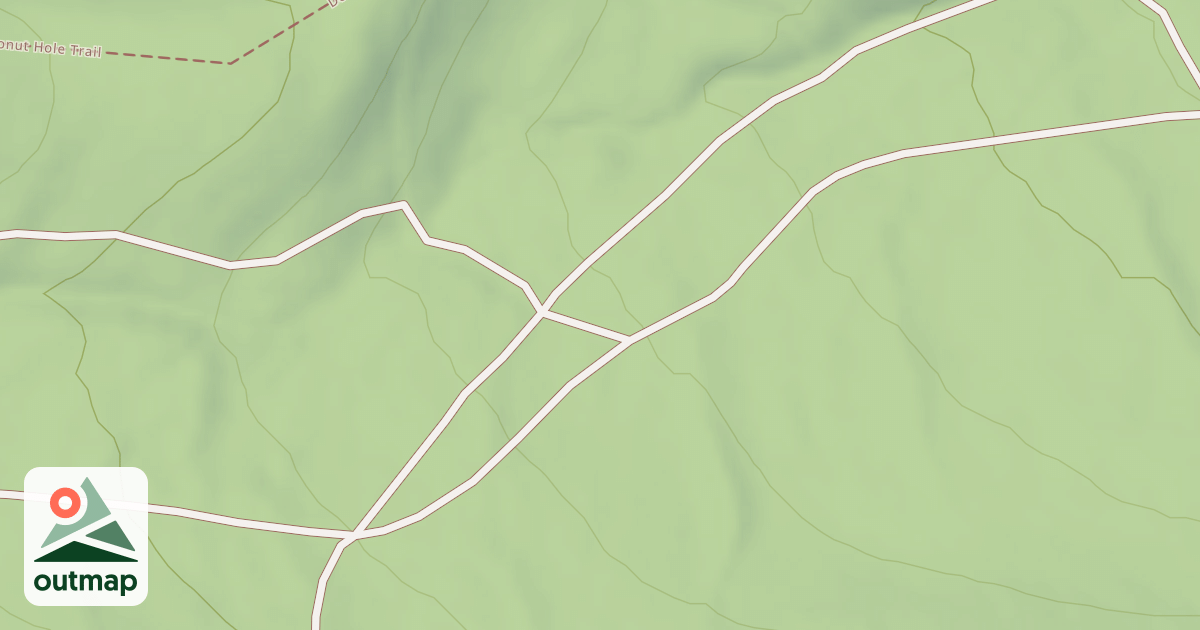Map of Whiskey Springs Trails