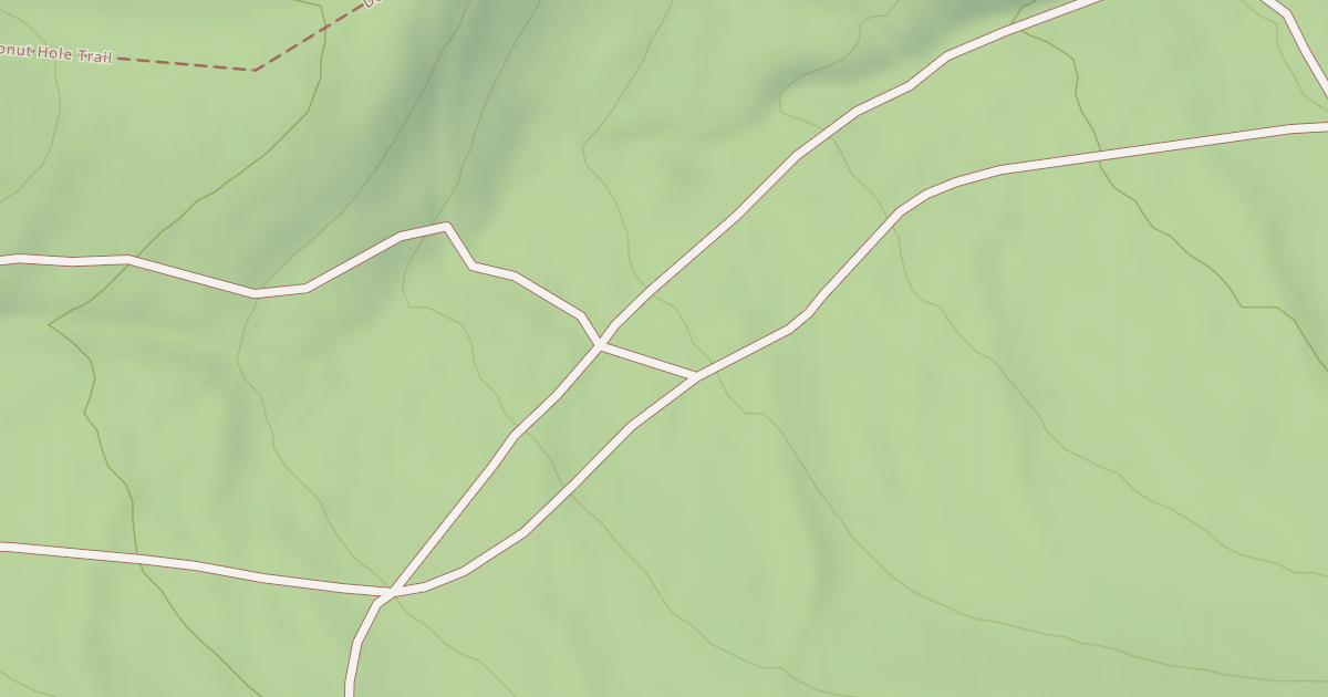 Map preview of Whiskey Springs Trails