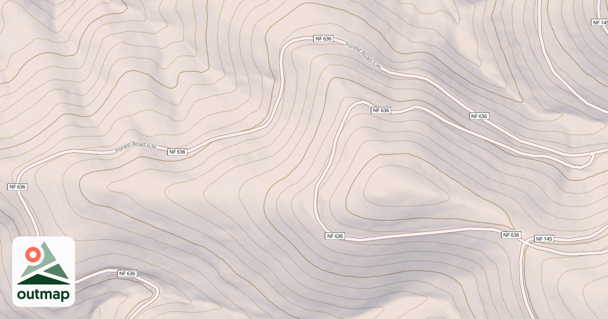 Map of CUPRUM SLOPE
