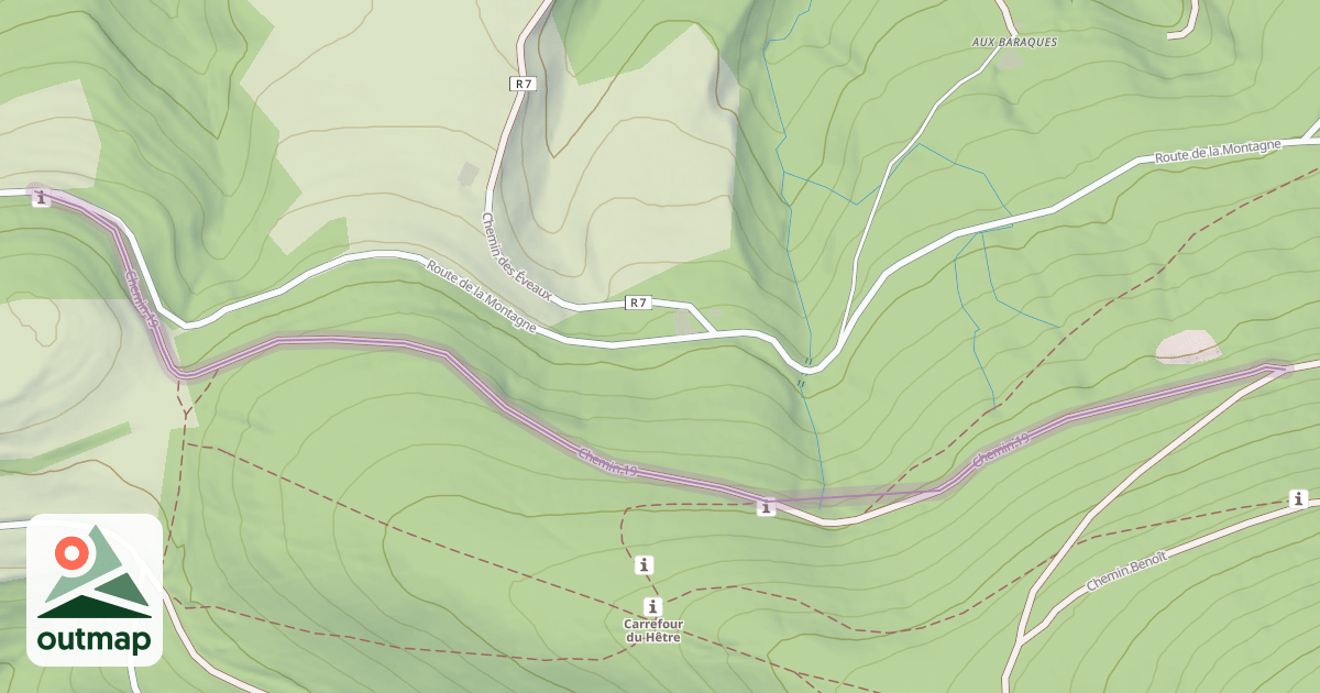 Map of Chemin 19