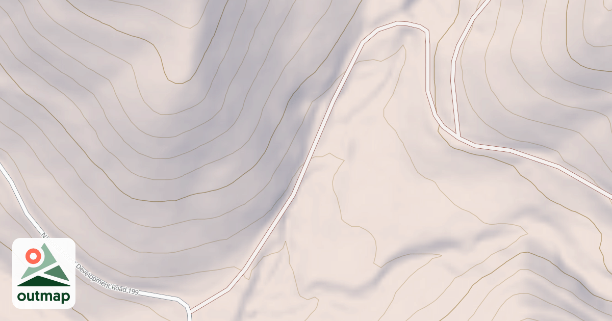 Map of COOKHOUSE GULCH