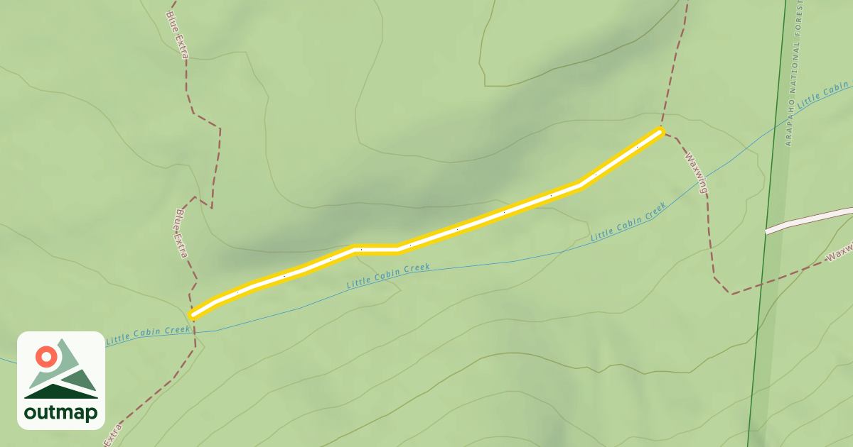 Map of Little Cabin