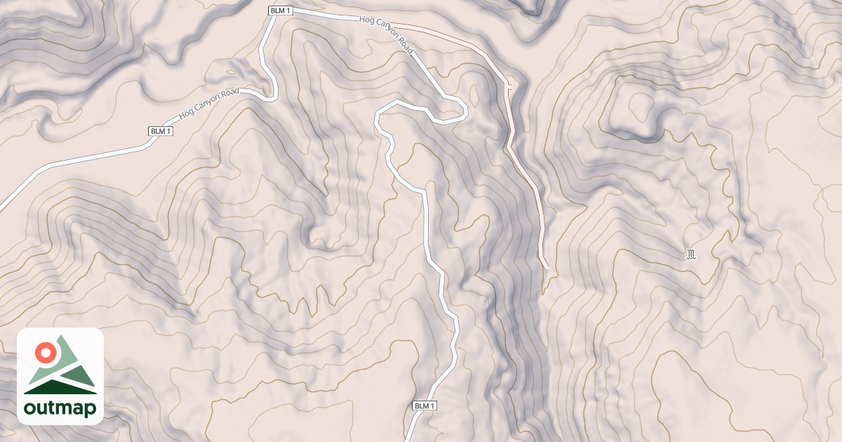 Map of BLM National GTLF Public Motorized Roads 3dca9129-b17c-4cfd-938d-36bbc0003b4d