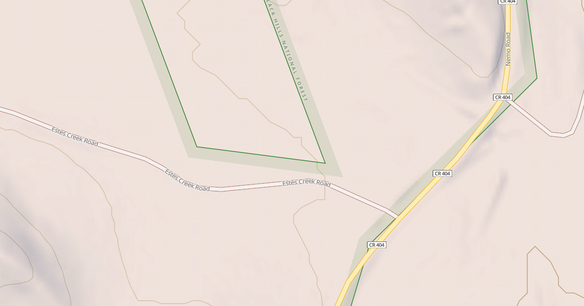 Map preview of ESTES CREEK BR 2S