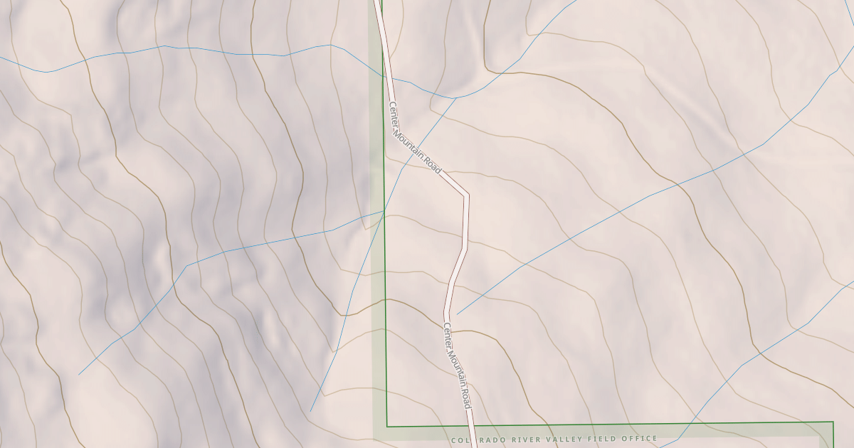Map preview of BLM National GTLF Public Motorized Roads 8f9f2575-75aa-4d72-8697-9c32ba45370e