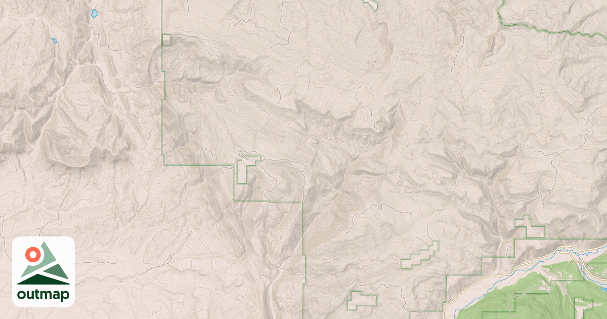 Map of EAST BEAVER/YELLOW JACKET