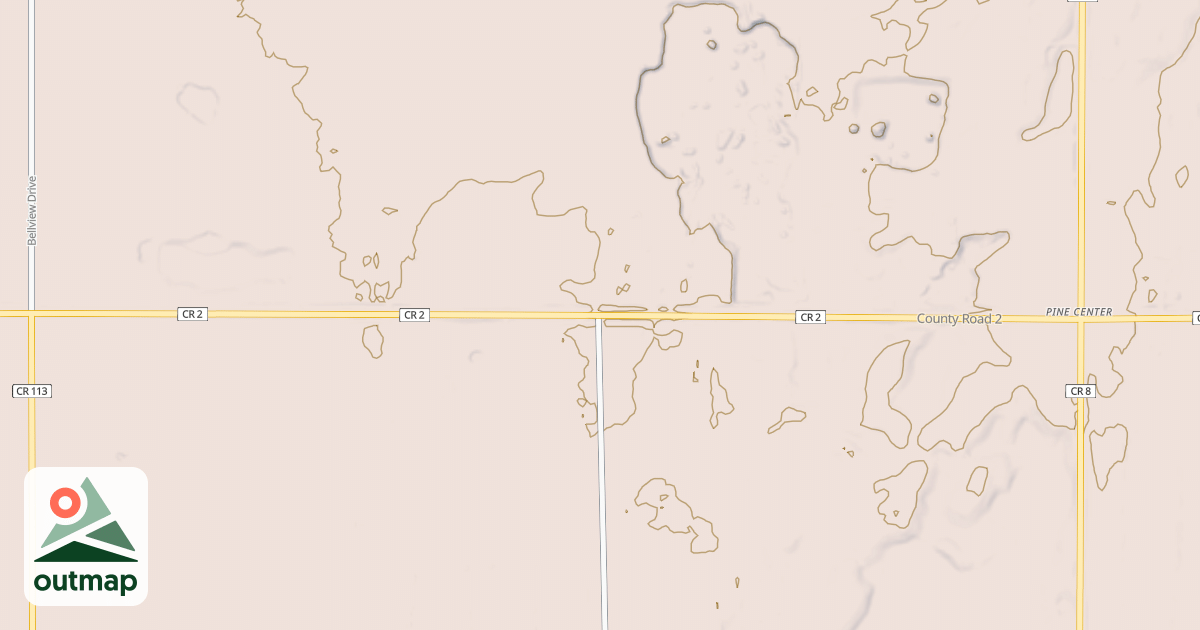 Map of Crow Wing Southern Loop