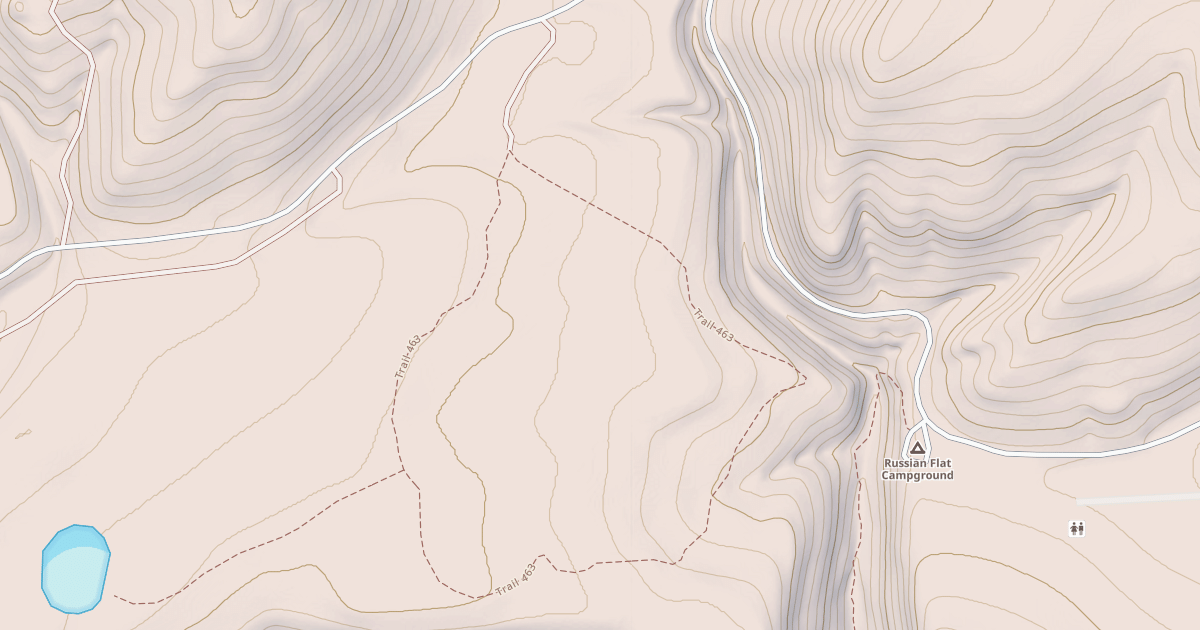 Map preview of LOWER RUSSIAN LOOP