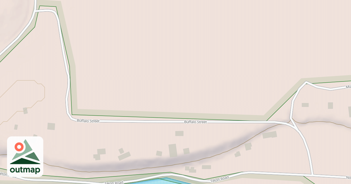 Map of NORTH FORK SH AREA