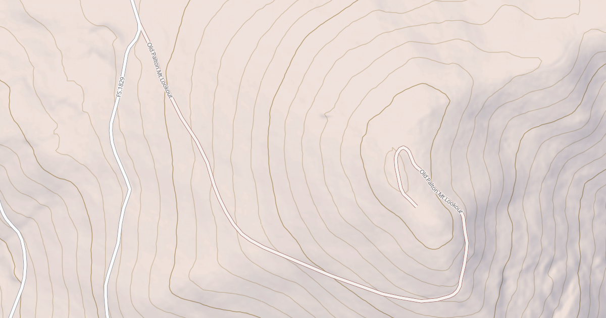 Map preview of DALTON MT LOOKOUT